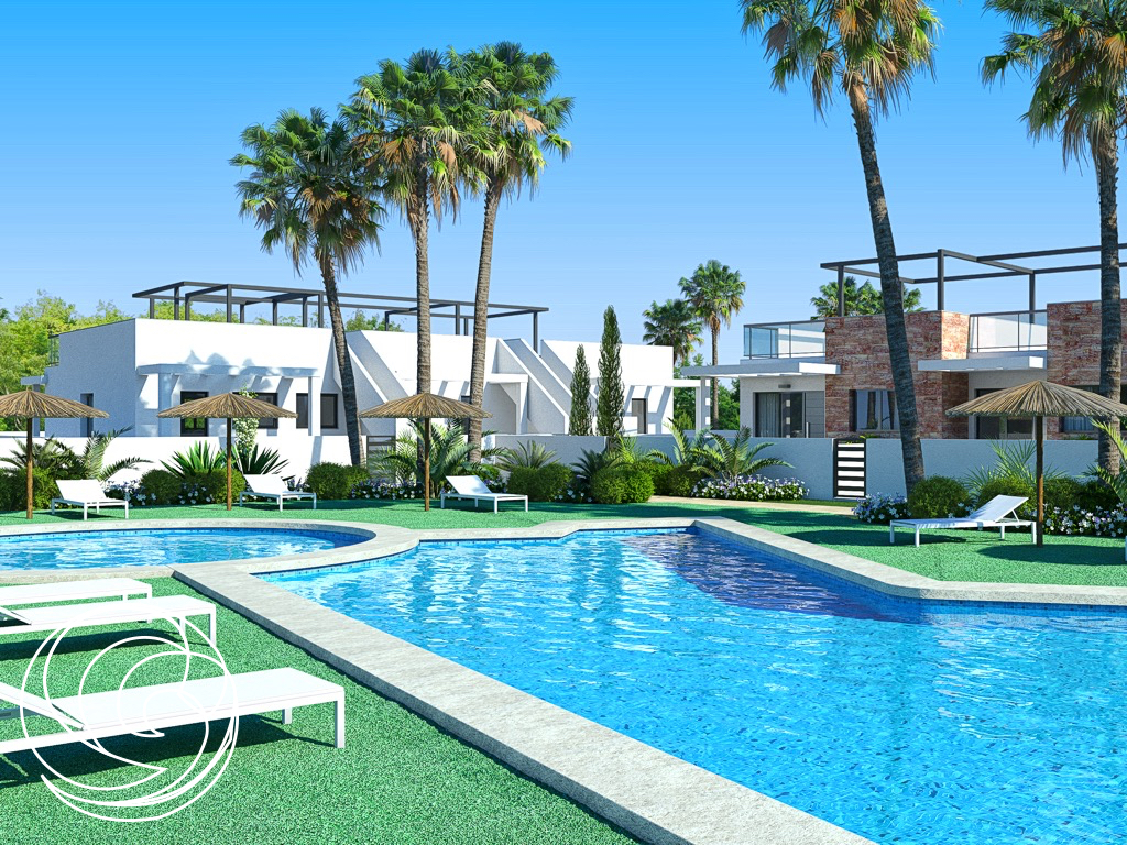 Townhouse in Mil Palmeras, Costa Blanca, Spanje