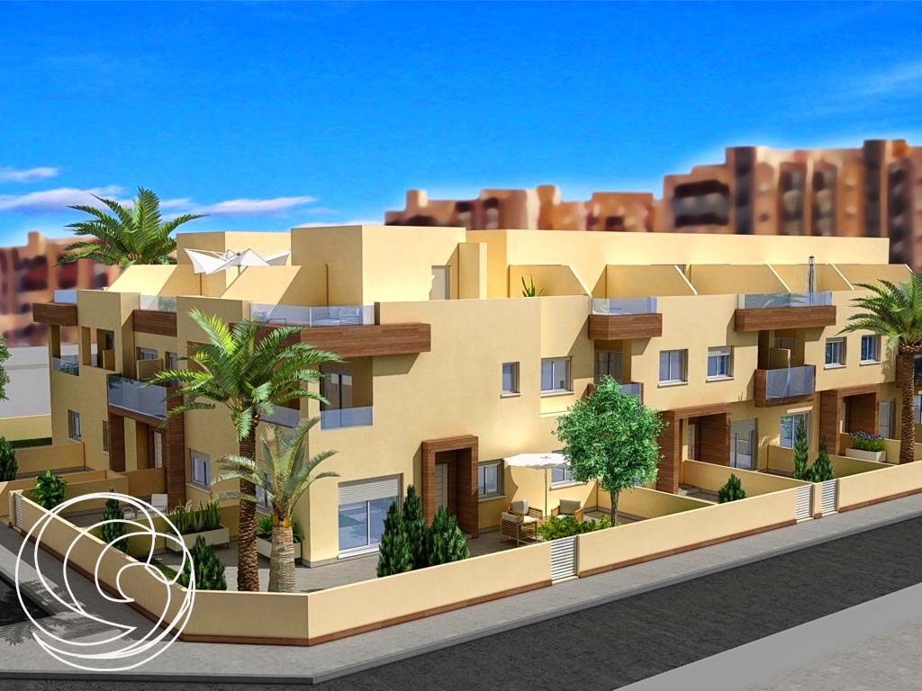 Duplex in La Manga del Mar Menor, Costa Cálida, Spanje